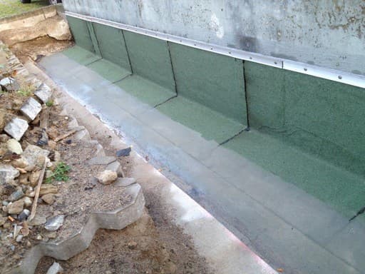 Grüne Abdichtungsmembran